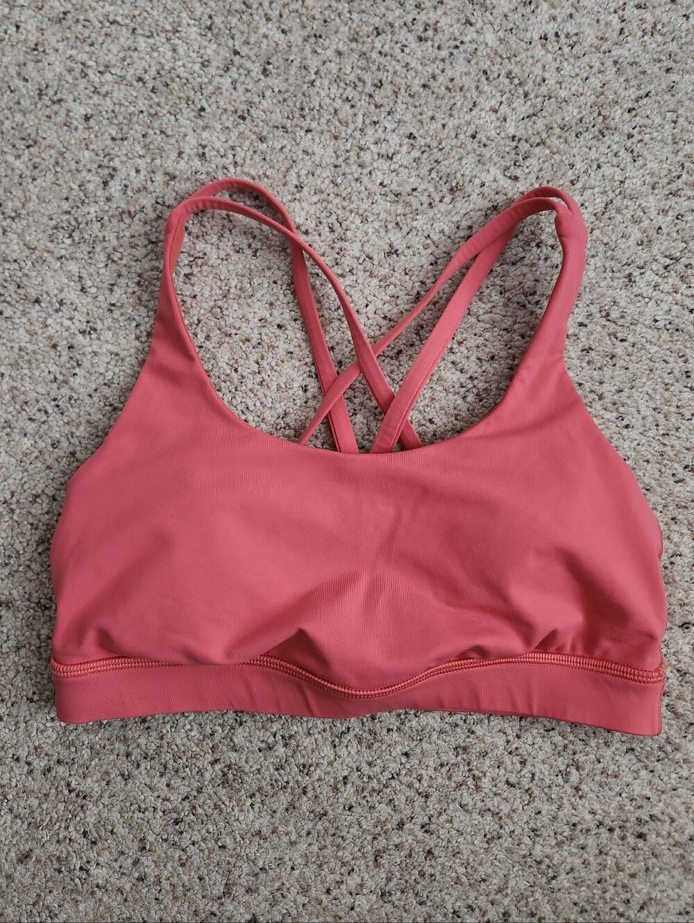 Lululemon Strappy Sports Bra Size 6
